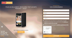 Desktop Screenshot of decouvrir.test-achats.be
